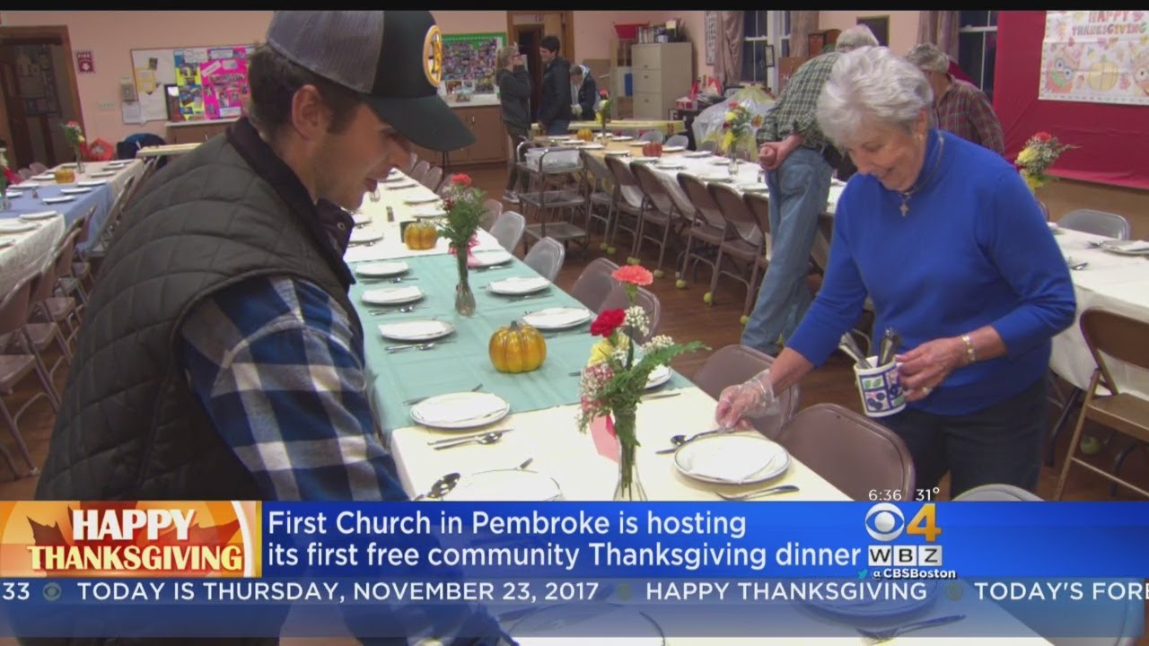 Pembroke Church Hosts Free Thanksgiving Dinner For Community