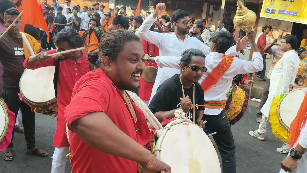 Shiv Shankar Dhol vs Rohit Dhol &mdash; an explosive battle of beats at Rourkela Ram Navami 2026! 🚩🥁🔥