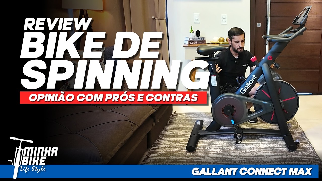 SPINNING GALLANT CONNECT MAX É BOA? | Review com Prós e Contras - Minha Bike Life Style