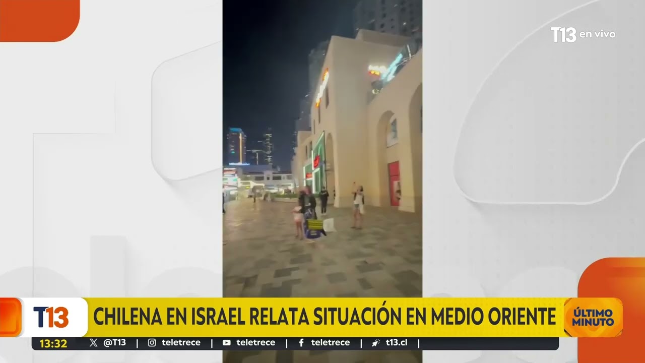 Chilenos en Catar captan ataques en medio de tensiones EEUU-Israel e Ir&aacute;n