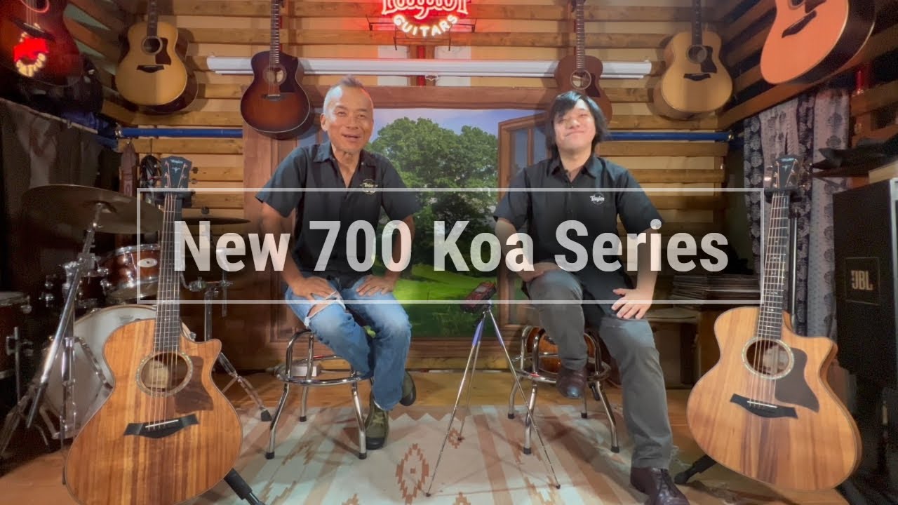 New 700 Koa シリーズ 724ce & 722ce