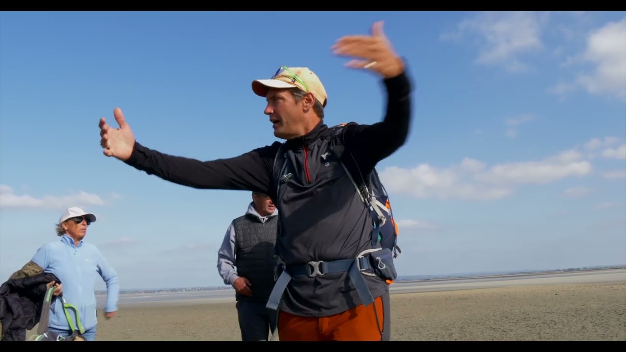 Mont Saint Michel  passeggiata nella baia