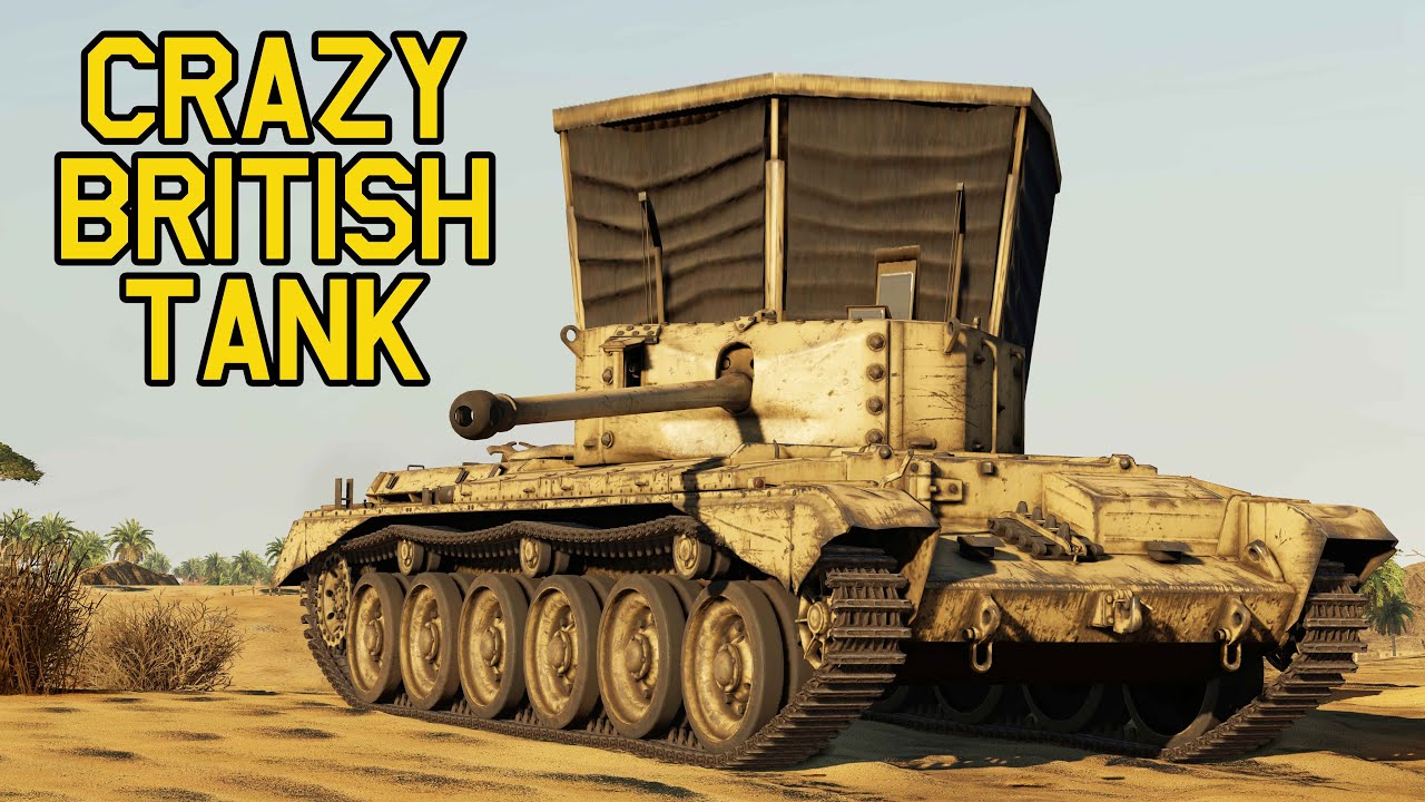 BRITISH WW2 TANKS WERE CRAZY - Avenger in War Thunder - OddBawz