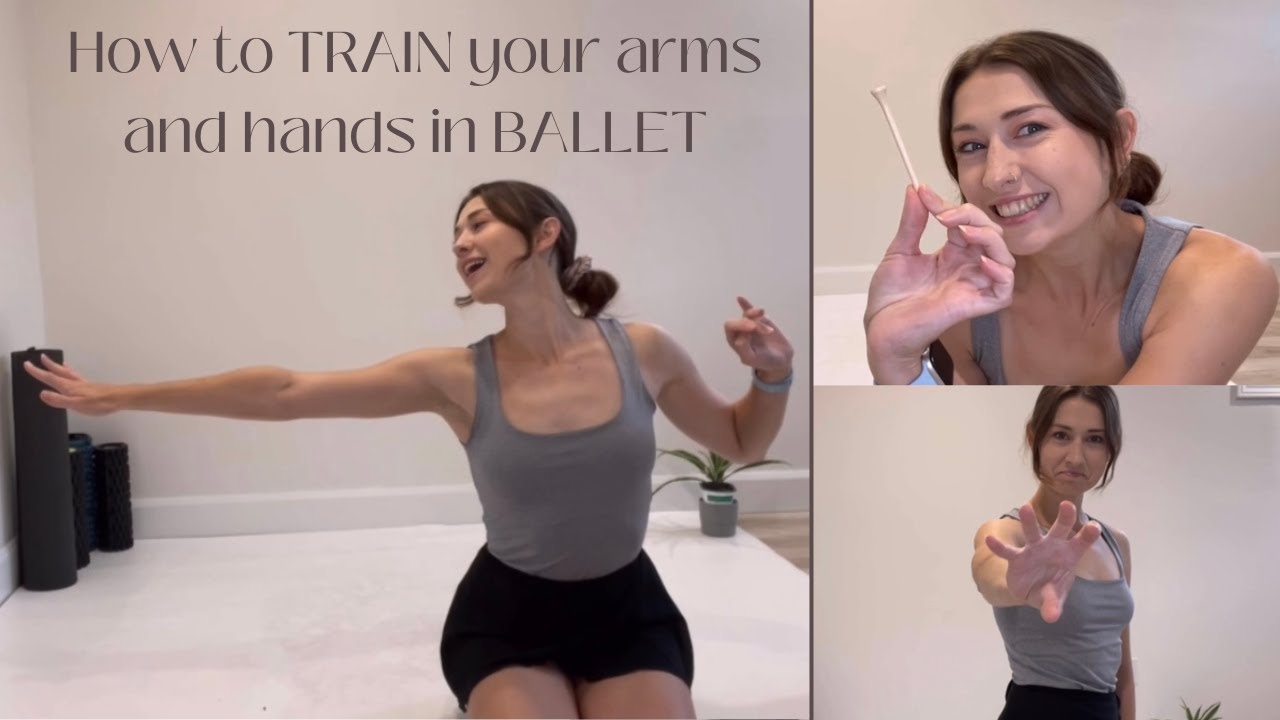 How do I use Arms and Hands in BALLET? (Beginner Tutorial)