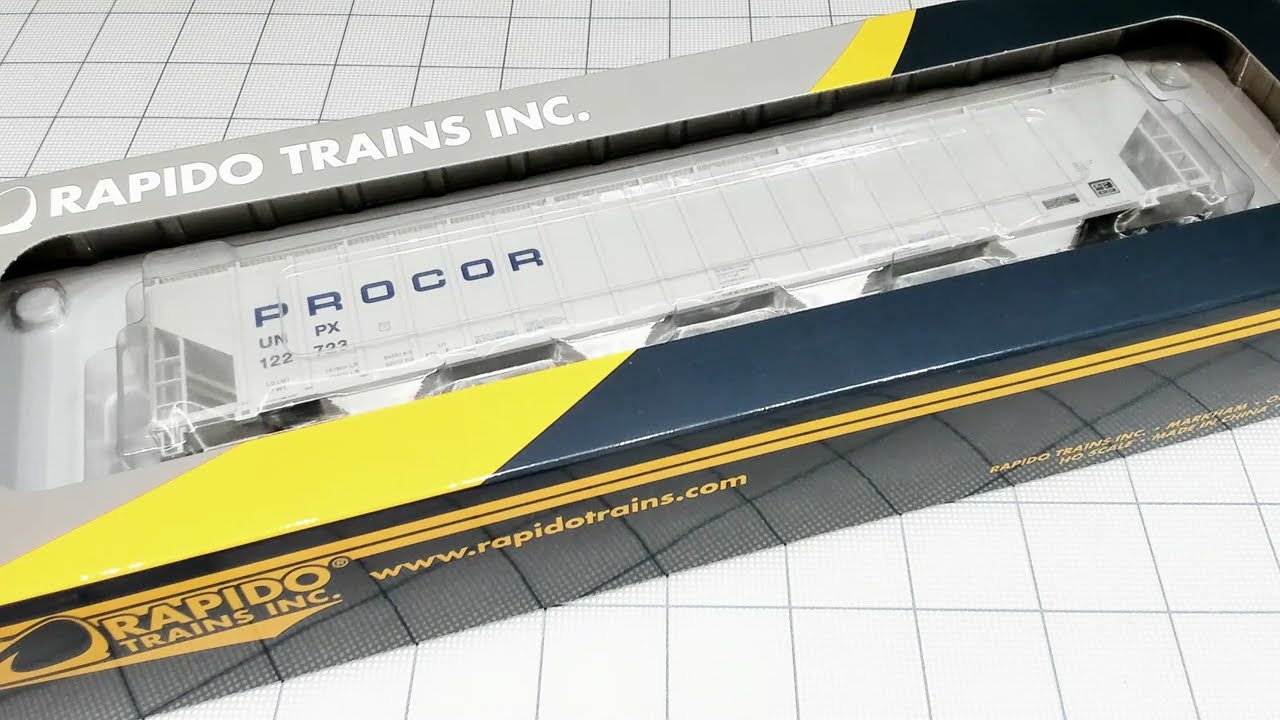 HO Scale Rapido Procor 5820 Covered Hopper