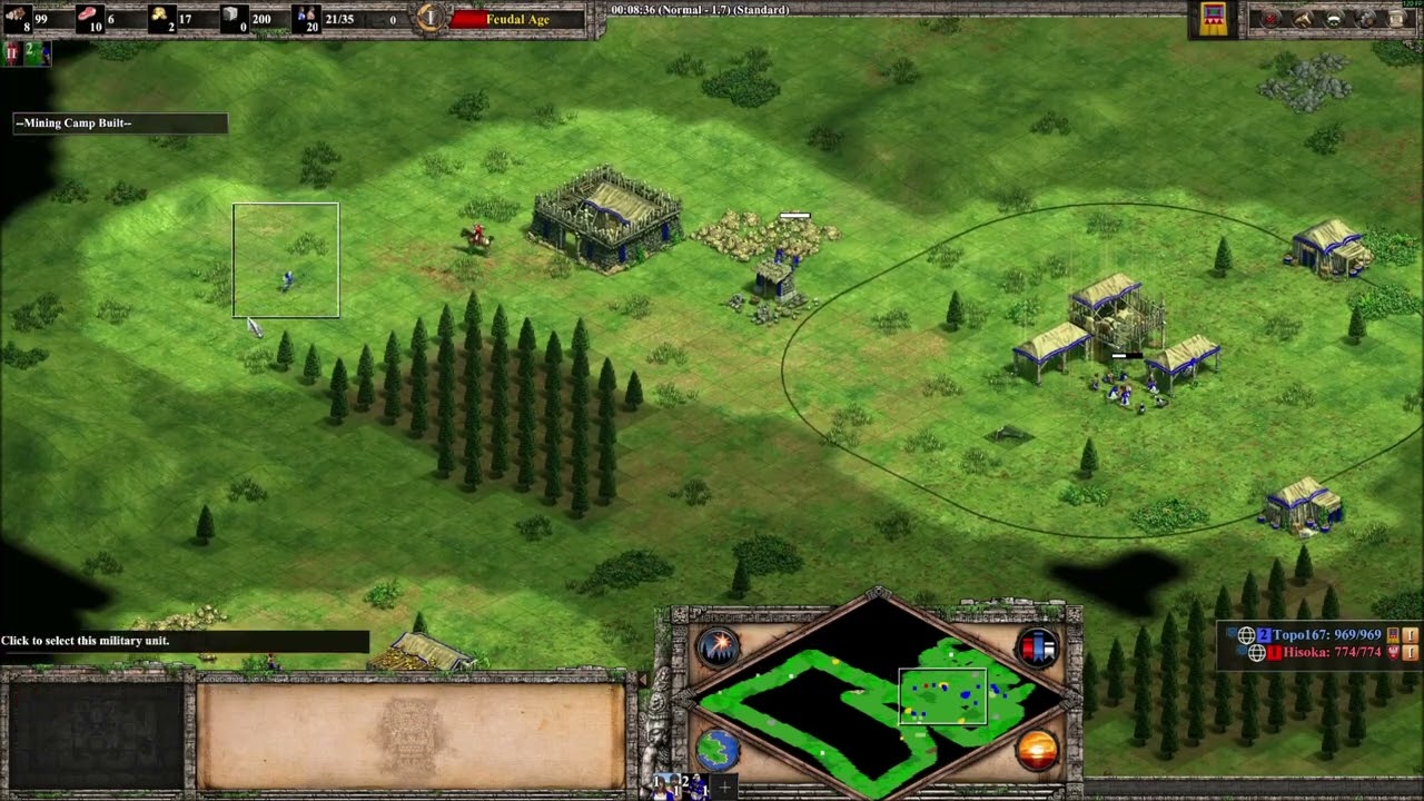 Age of empires 2 de, Incas vs Poles, deadly scout rush.