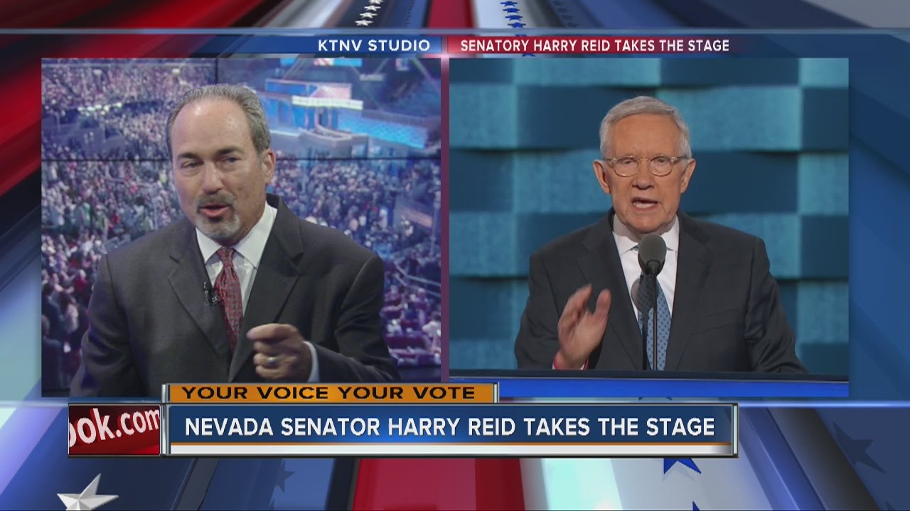 Political analyst Jon Ralston talks about Harry Reid's comments at DNC