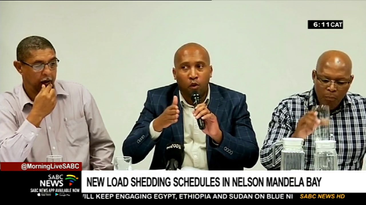 New load shedding schedules in Nelson Mandela Bay