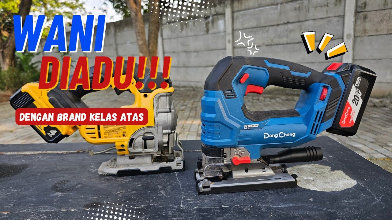 kalo brand lain gak mungkin segini!!! || Cordless Brushless Jigsaw DongCheng DCMQ85 EM
