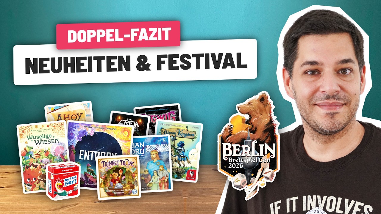 So war das Brettspiel Festival BerlinCon 2026!