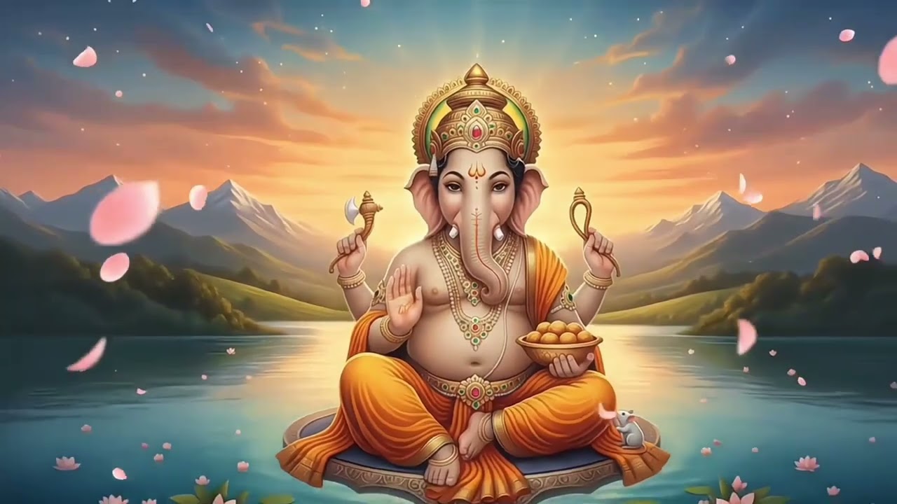 Ganesh beej mantra 1008 times I भगवान गणेश का मूल बीज मंत्र #ganesh #omganganapatayenamaha #mantra