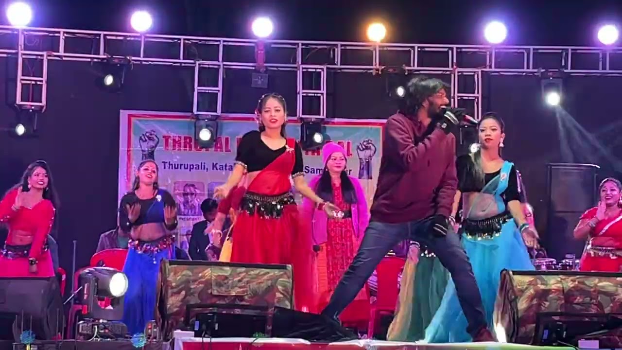 Mahadev ke pahela kari mangsi Umakant barik arkestra program Thurupali #sambalpurisong #dancevideo 