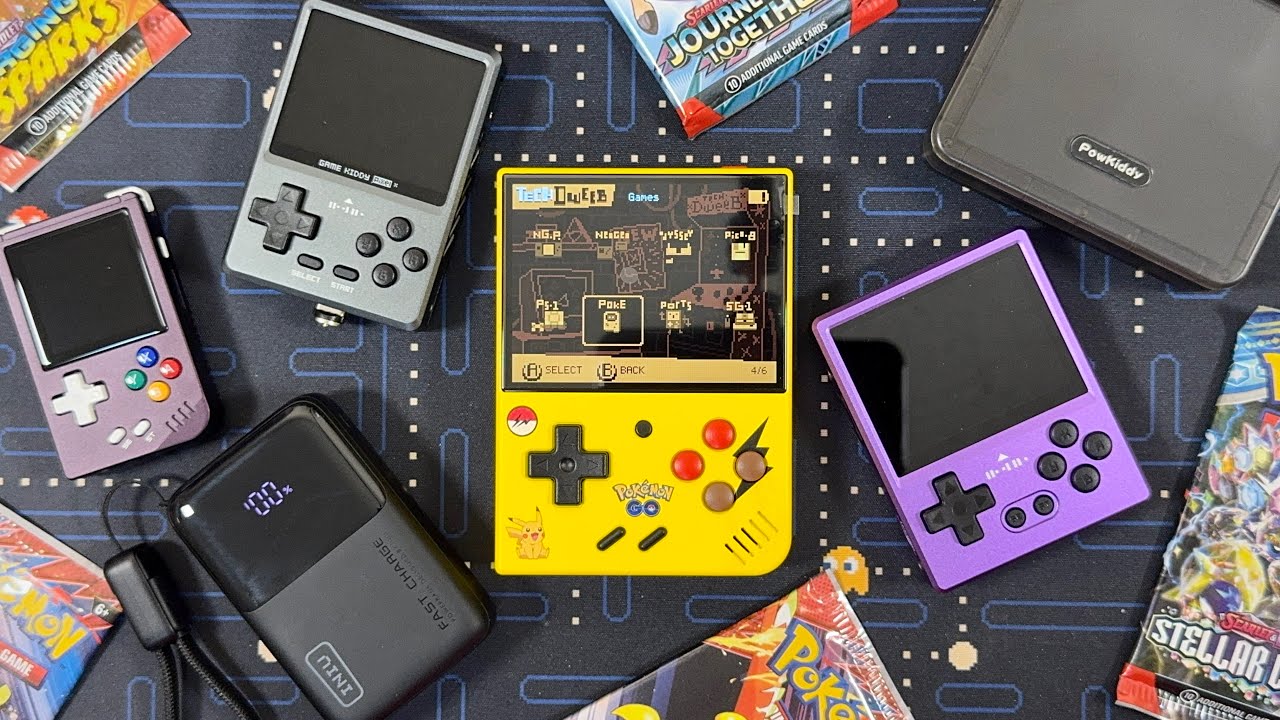 Unboxing Chaos: Custom Metal Pokémon Miyoo Mini +, GKD Pixel 2, V90S & More!