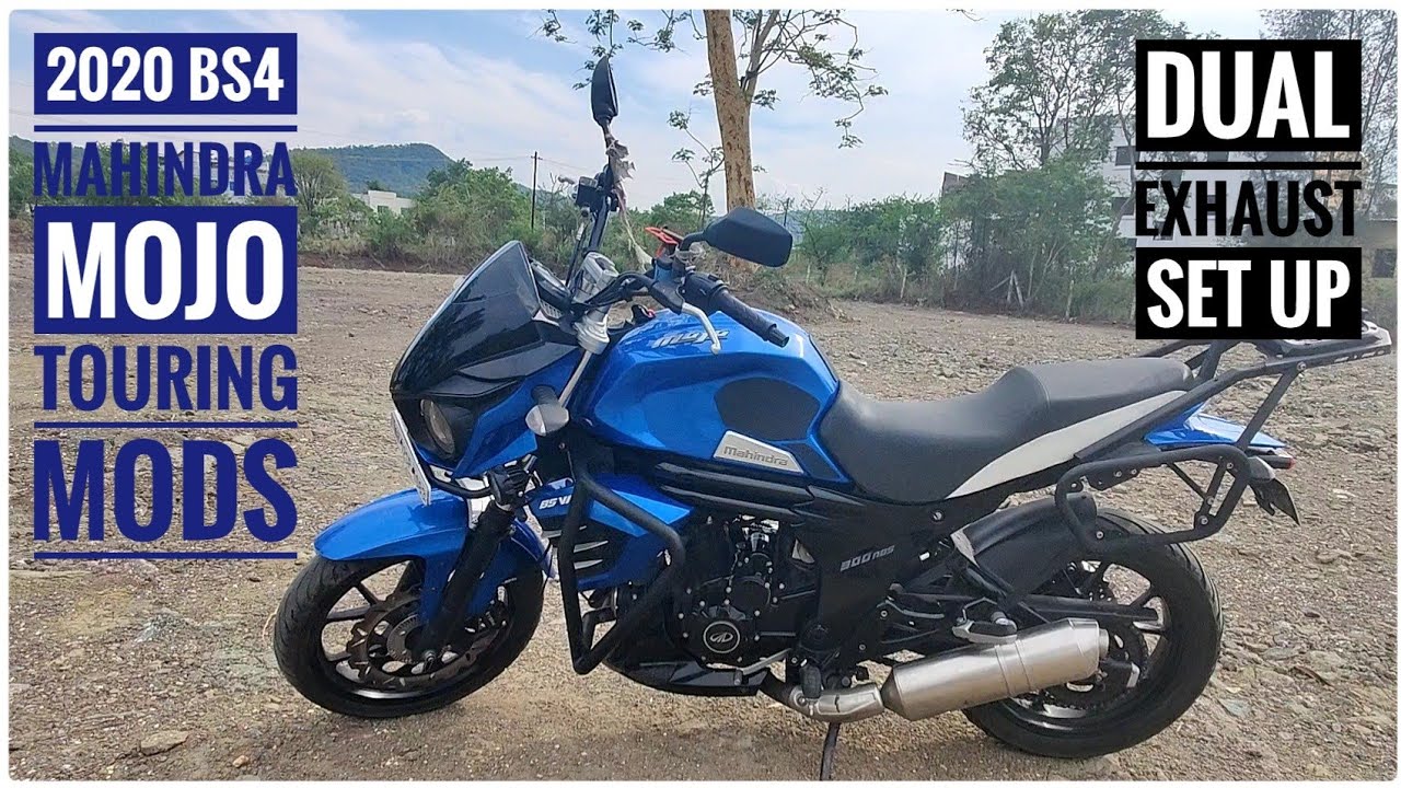 2020 Mahindra Mojo 300 ABS BS4 | Part 2 | Touring Mods Review | Dual Exhaust Set up | DNA VLOGS