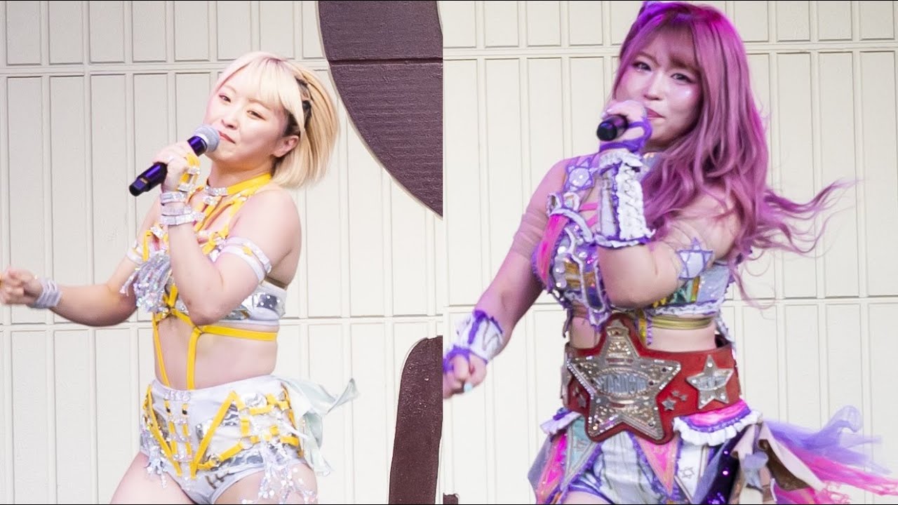【スターダム】初公開！meltearライブ！中野たむ＆なつぽいが大阪ファンイベントでミニライブ！♪【STARDOM】