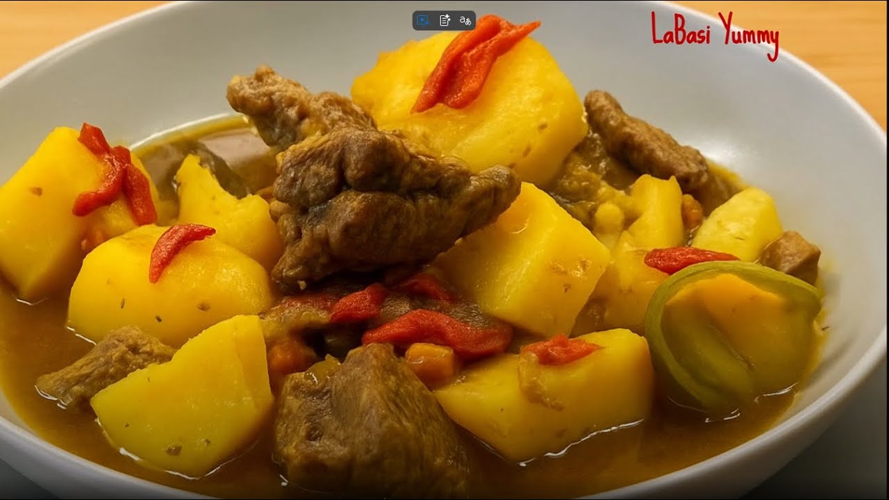 ESTOFADO DE PATATAS CON TERNERA