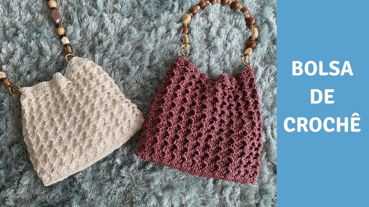 Bolsa de crochê - fio encanto da círculo
