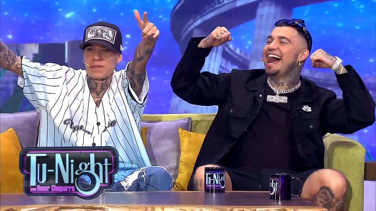 Santa Fe Klan y Gera MX le dejan saber a Omar quien manda en el Urbano | Tu-Night con Omar Chaparro