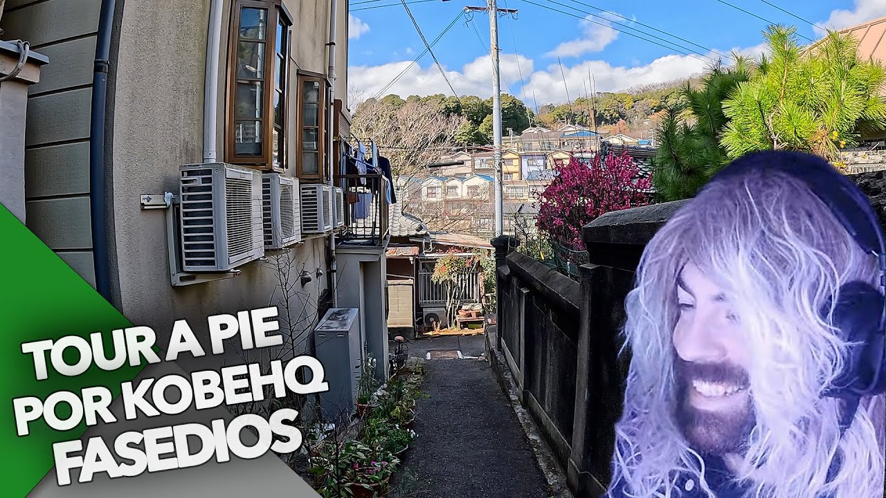 TOUR A PIE CON FASEDIOS POR MI BARRIO EN KOBE HQ