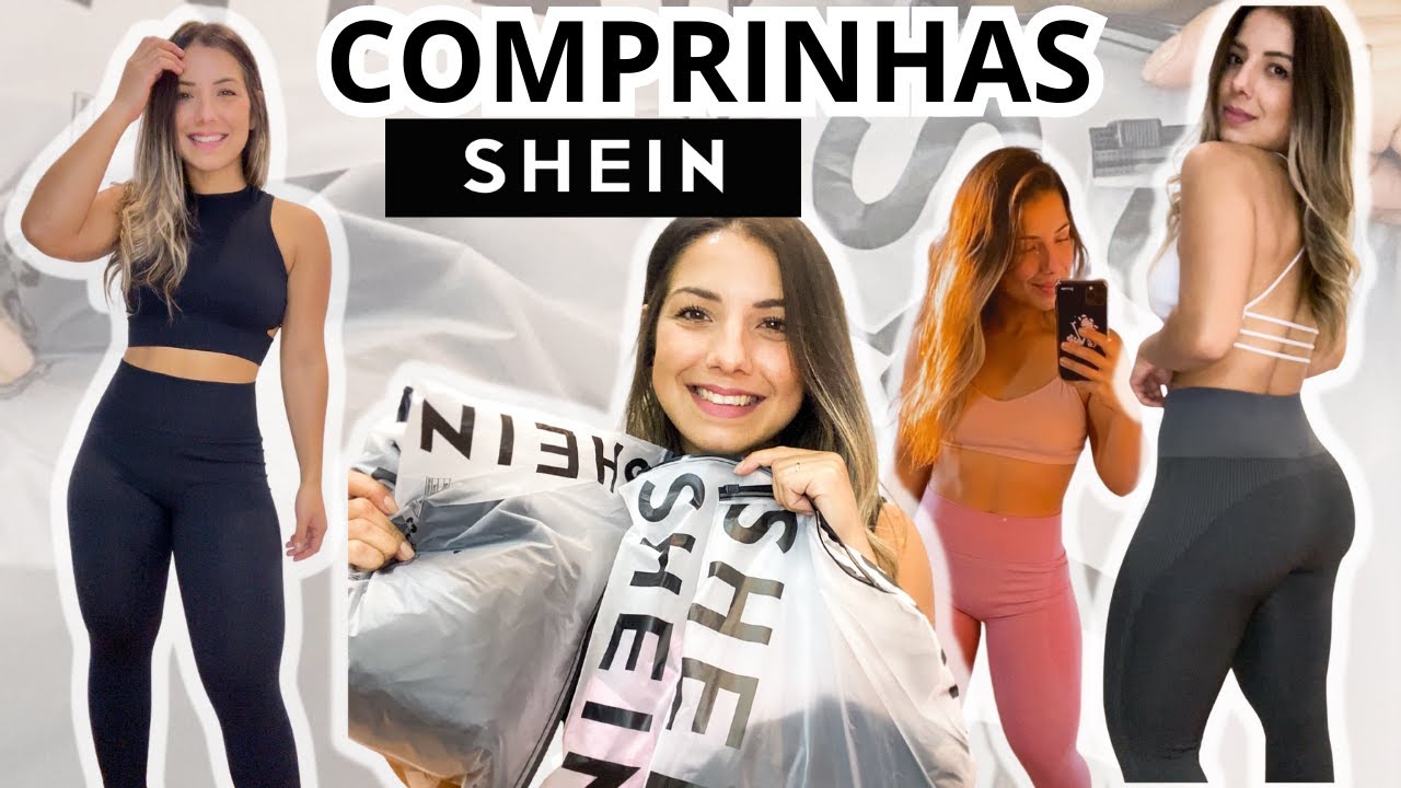 COMPRAS NA SHEIN | ROUPAS FITNESS | VALEU A PENA ?