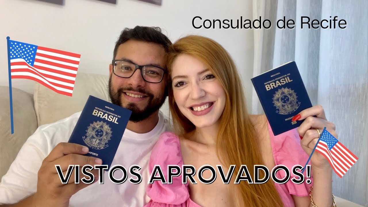 VISTOS AMERICANOS APROVADOS NO CONSULADO DE RECIFE - Janete Vanessa