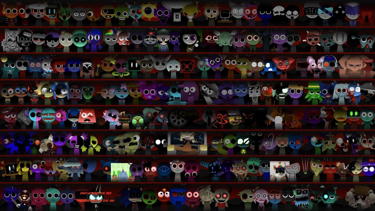 Sprunki OC Fake Horror - with All Characters
