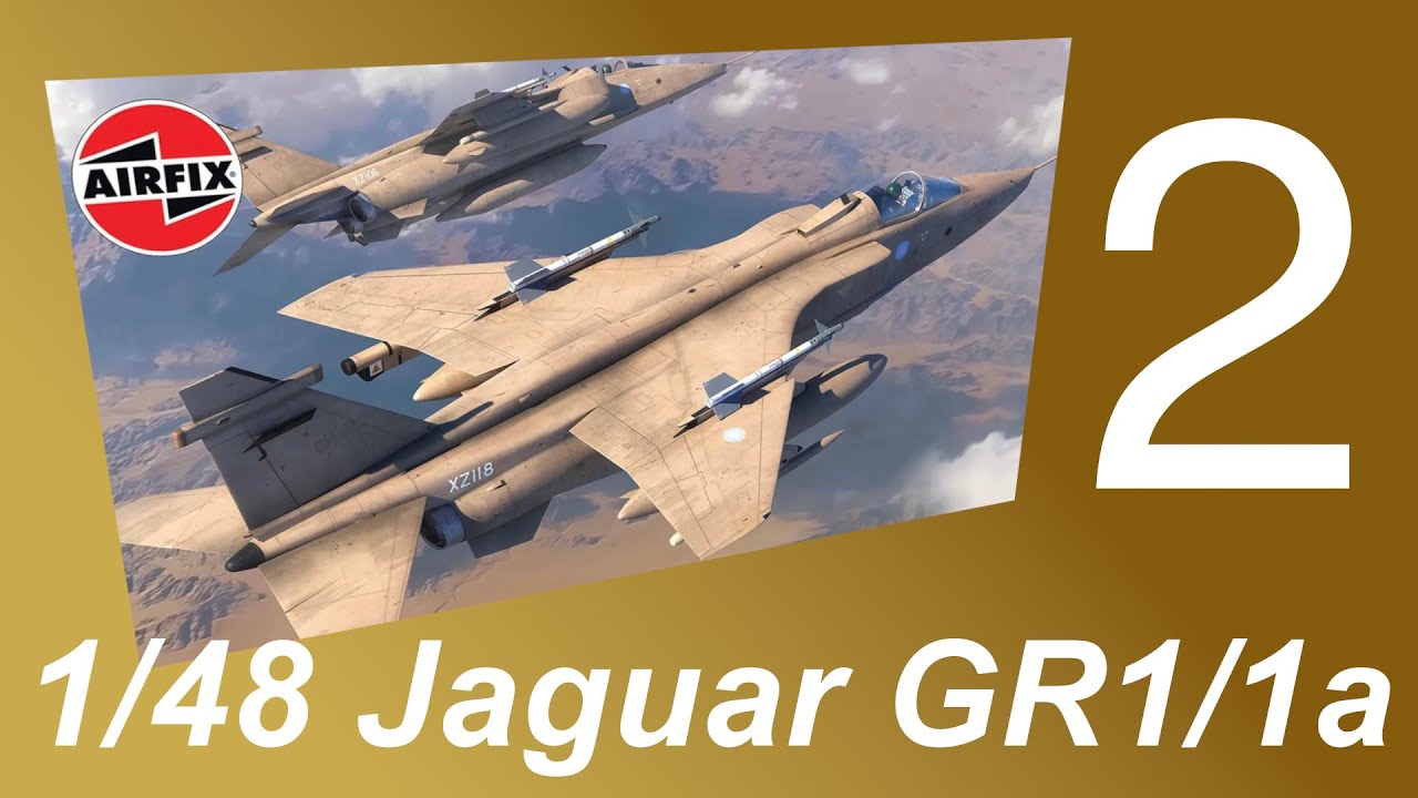 Airfix New Tool 1/48 Jaguar GR.1 Part 2