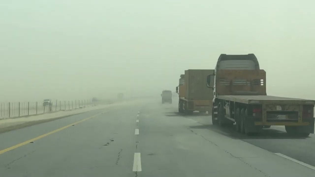 #sandstorm #saudiarabia #dammam 