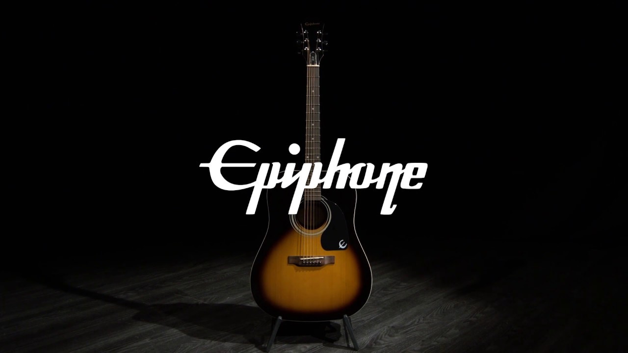 Epiphone DR-100 Acoustic, Vintage Sunburst | Gear4music demo