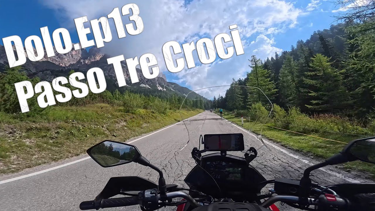Dolo.Ep13: Passo Tre Croci - Gut in den Tag starten bei so einer tollen Strecke! Suzuki V-Strom 650