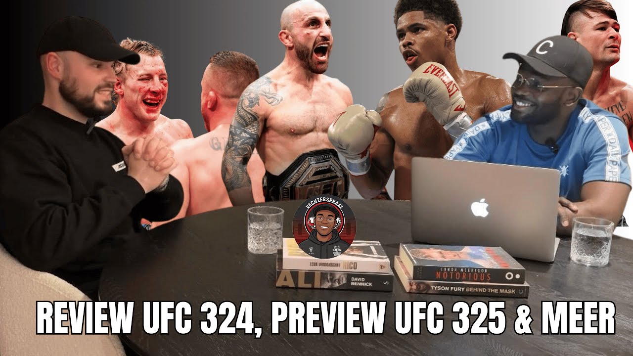 JUSTIN GAETHJE IS KAMPIOEN & WEET ALEXANDER VOLKANOVSKI ZIJN TITEL TE VERDEDIGEN?