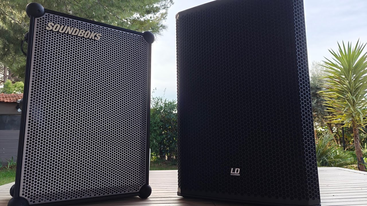Soundboks 4 VS LD Stinger 15AG3 (Sound test max vol)