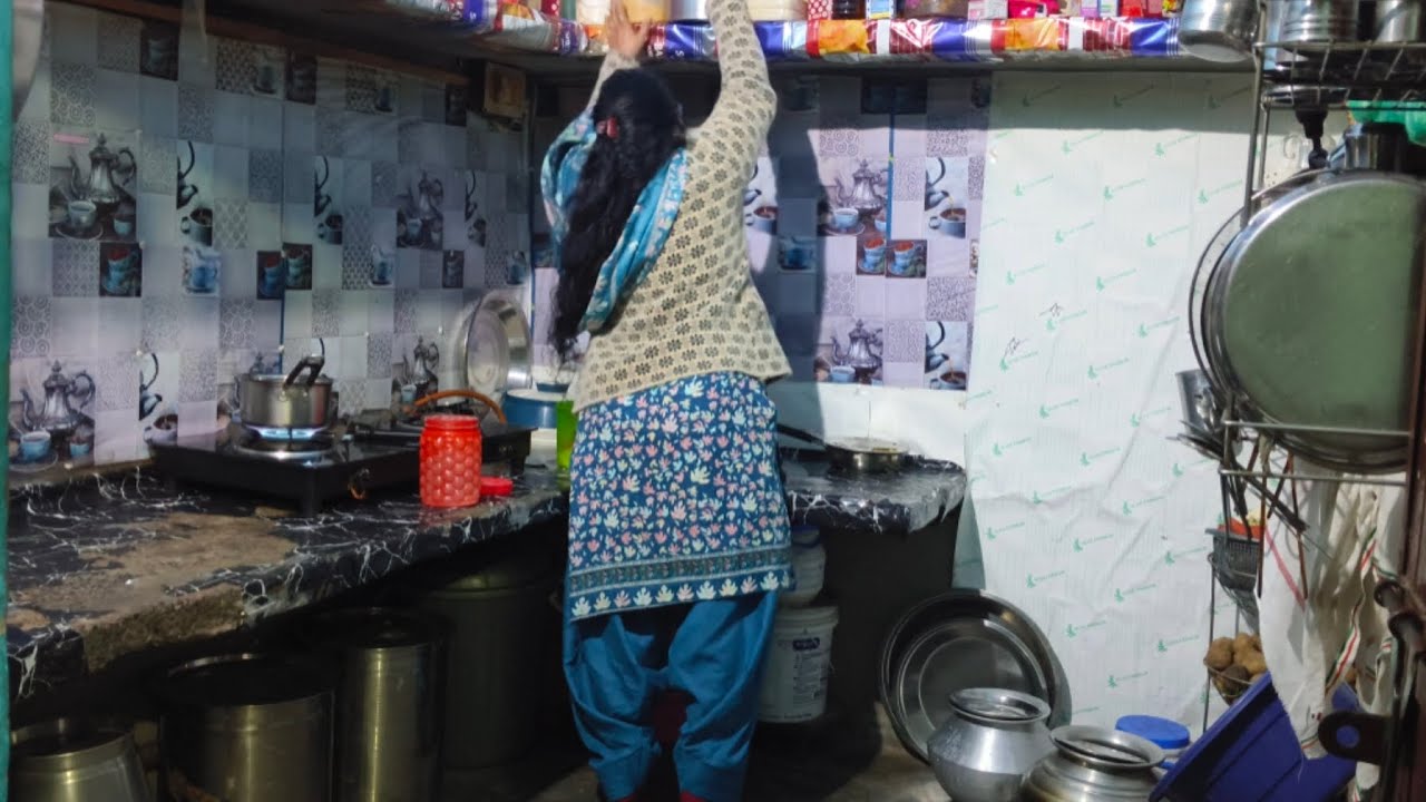 बसंत पंचमी वाले दिन आई बारिश//बारिश के बाद घर की सफाई करना बहुत मुश्किल हो जाता हैWinter morningvlog