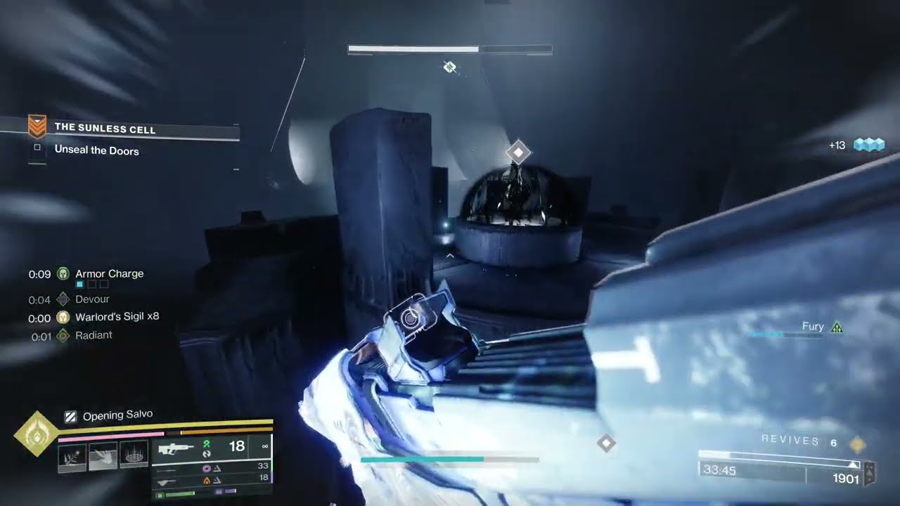 Solo GM Alert Sunless Cell on Warlock [Destiny 2 Renegades PS5]