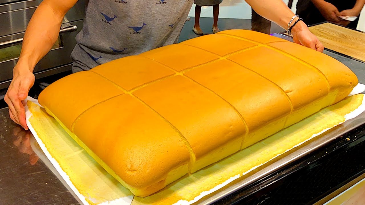 GIANT SPONGE CAKE | Original Taiwanese Sponge Cake by CASTELLA TAIWAN