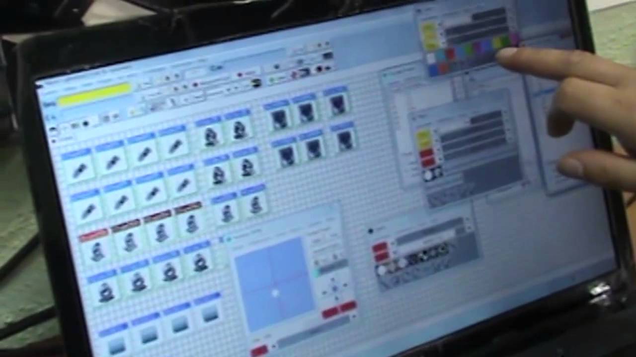 Martin LightJockey 2 создание световой сцены