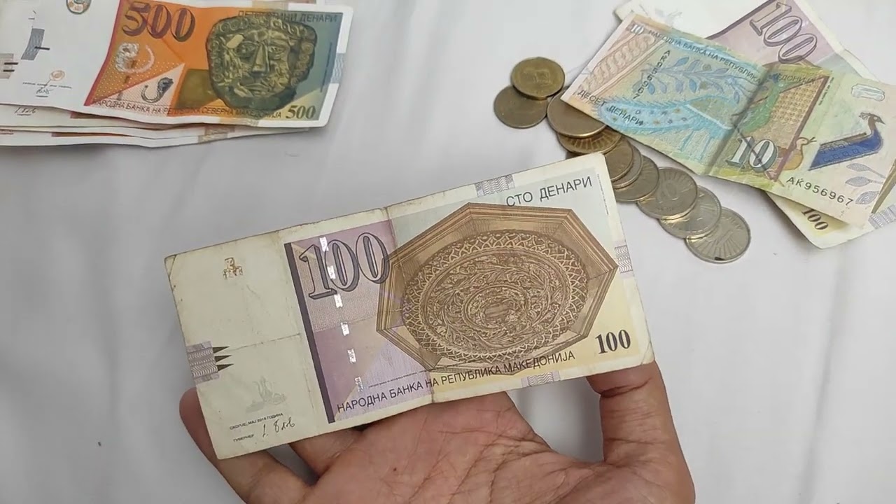 Makedonya banknot ve madeni paraları