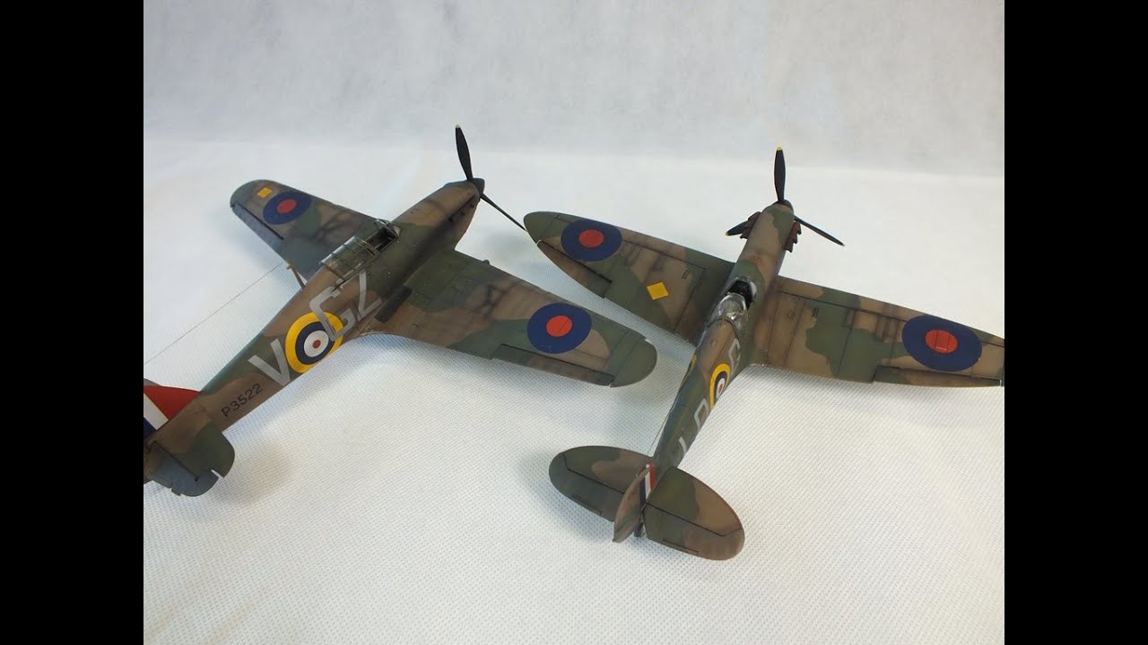 Airfix : Hurricane & Spitfire Mk.I's : 1/48 Scale Model: Rapid Video Build Episode.12