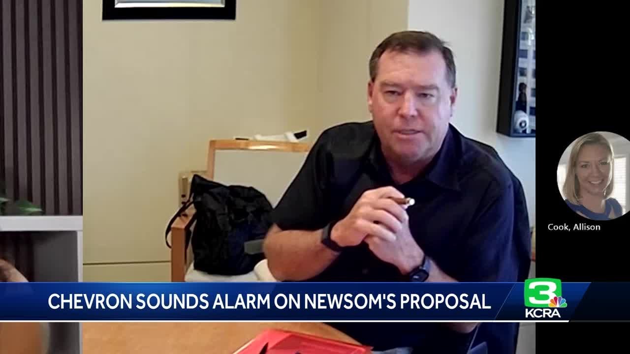 Chevron executive pens letter blasting California gas, oil supply proposal