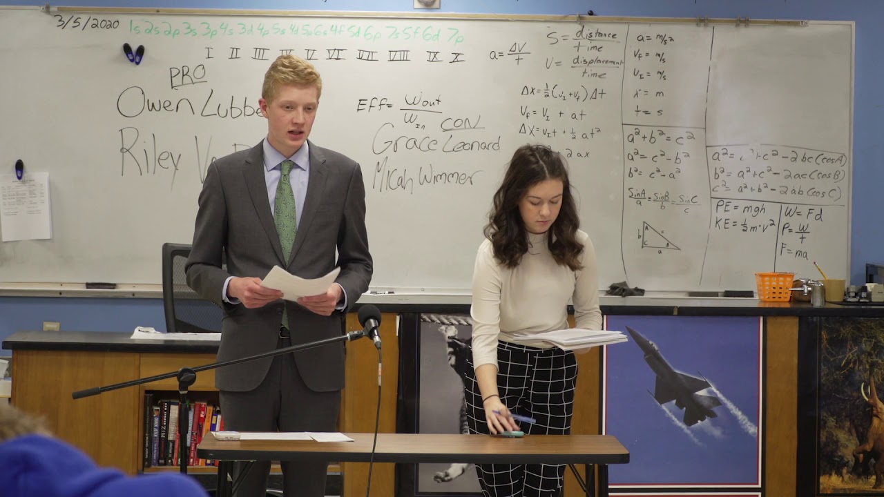 2020 Class A Public Forum Debate Final