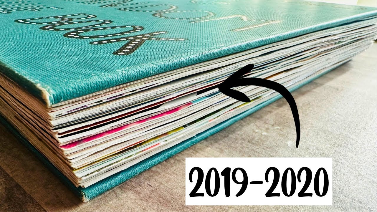 Flip Thru🩷 | Оригинальная большая книга случайных клеёв! | Давайте совершим путешествие в прошлое!