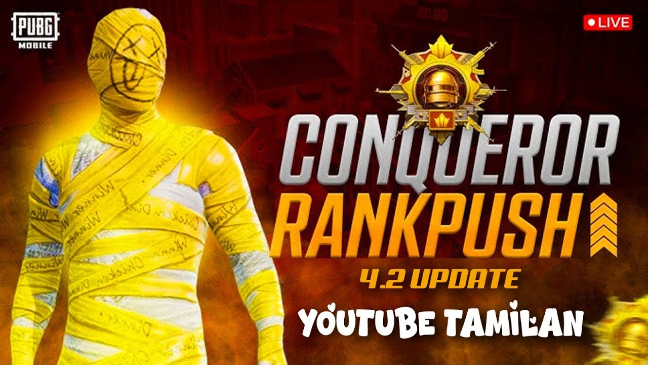 Tamil 4.2 Update 🥵 Solo Conqueror Push 🛑 #bgmi4.2live #bgmilive #bgmilivetamil #YouTubeTamilan