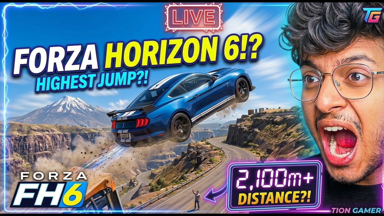 Impossible Car Stunt In Forza