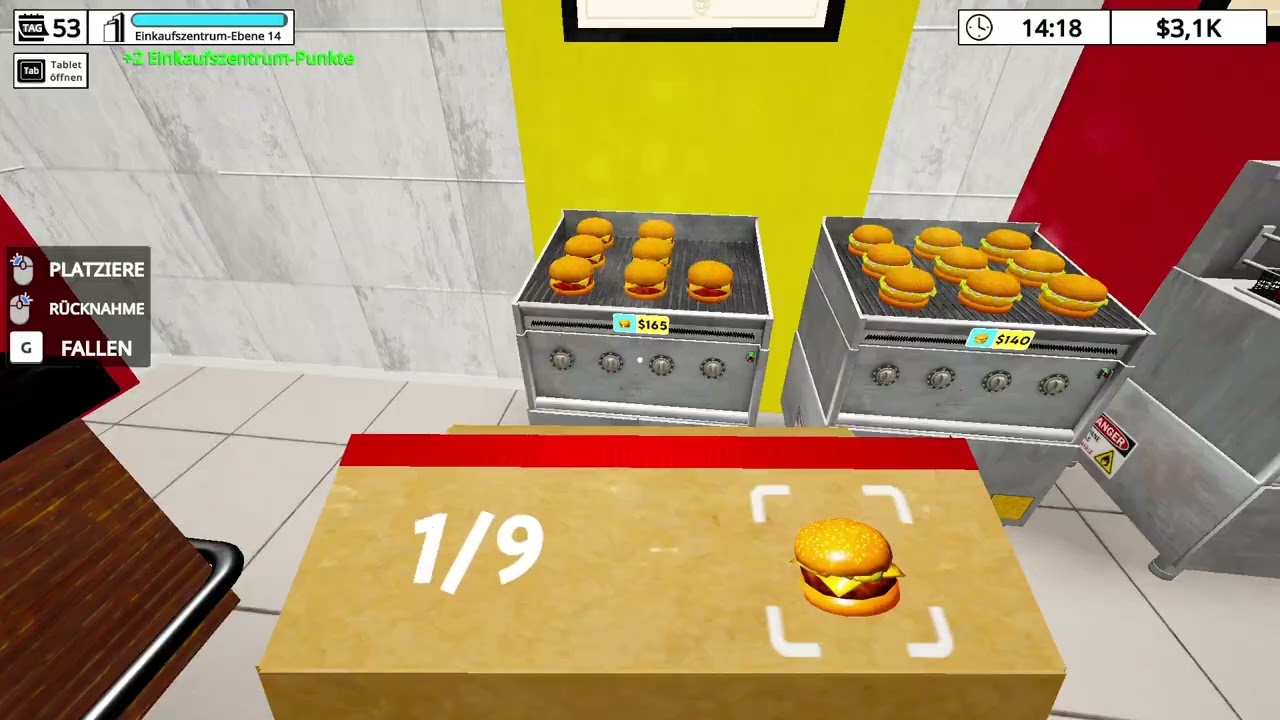 Mall Simulator der Burger Laden ist der Knaller GamePlay Deutsch #Folge19#