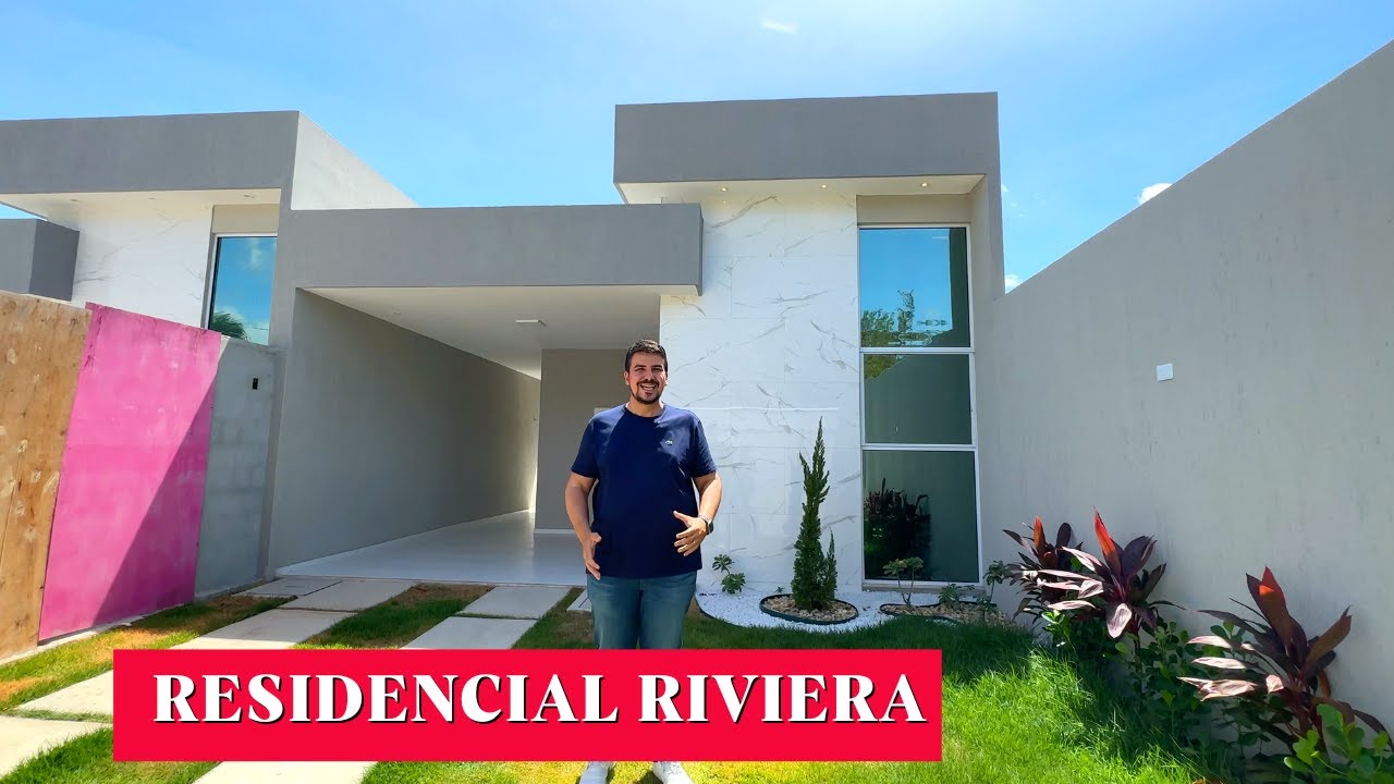 RESIDENCIAL RIVIERA - CASAS PLANAS SOLTA EM EUSEBIO CEARÁ