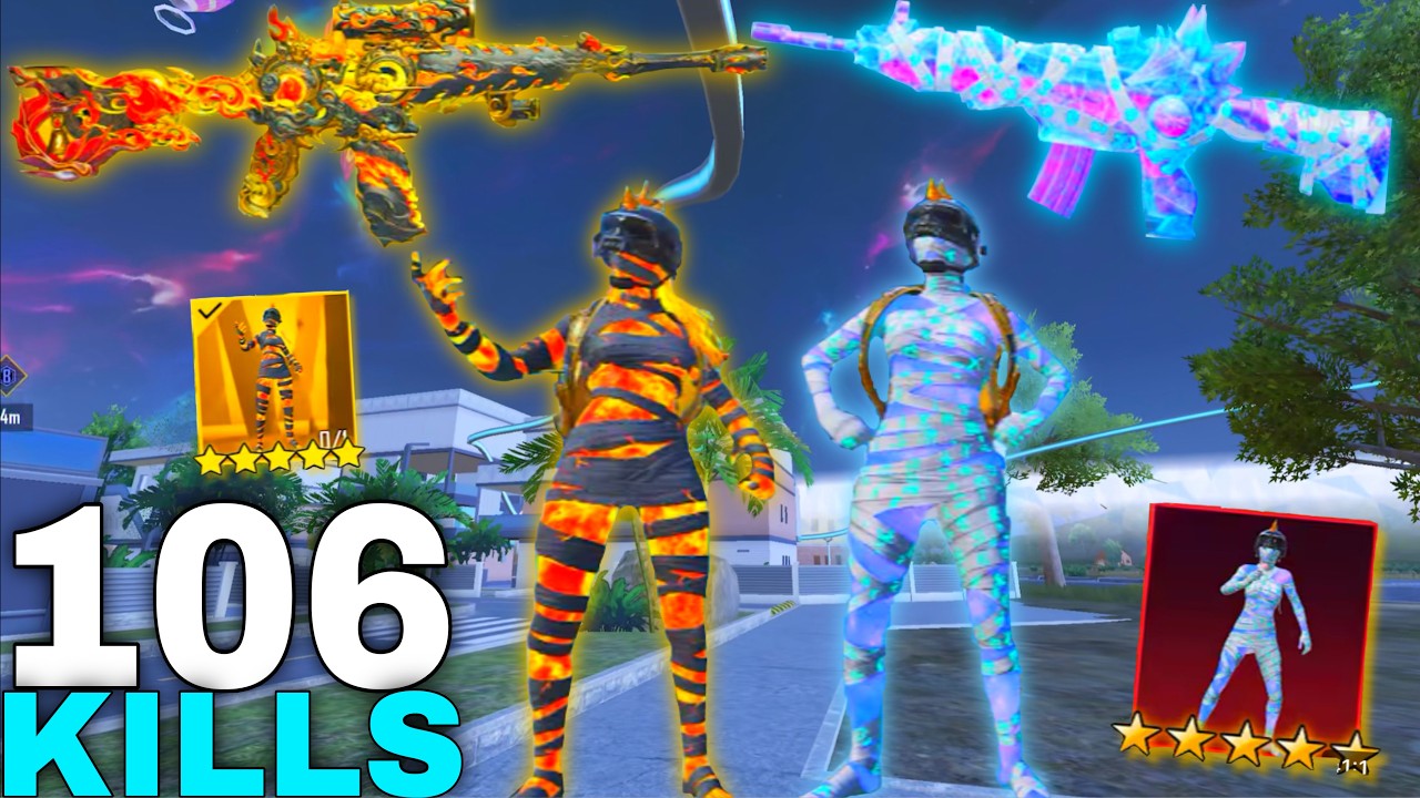 106 KILLS!🔥 EVERY PUBG PLAYER SHOULD WATCH THIS GAME MODE😍 PUBG MOBILE - BGMI