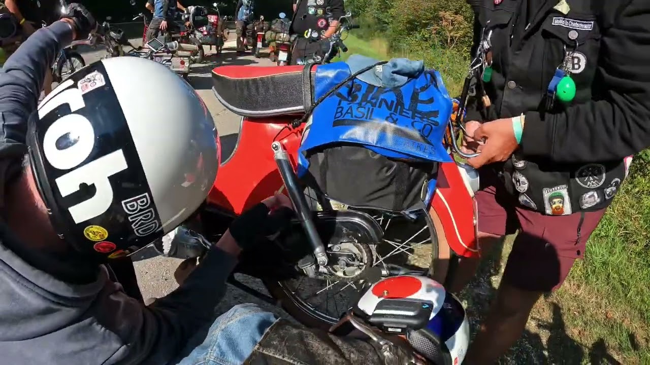 MoMoTo 2024 Etappe 25 von den Red Elks zur Moped Gang Anhofen