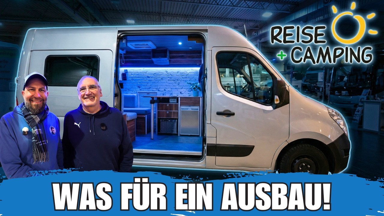 Was für ein Ausbau! Renault Master Selbstausbau „Sam“ | Reise + Camping 2026