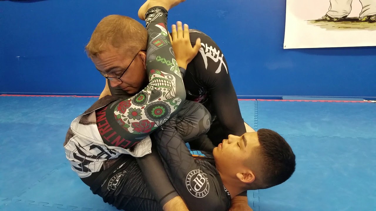 Failed Armbar from Sidecontrol bottom to Darce Choke