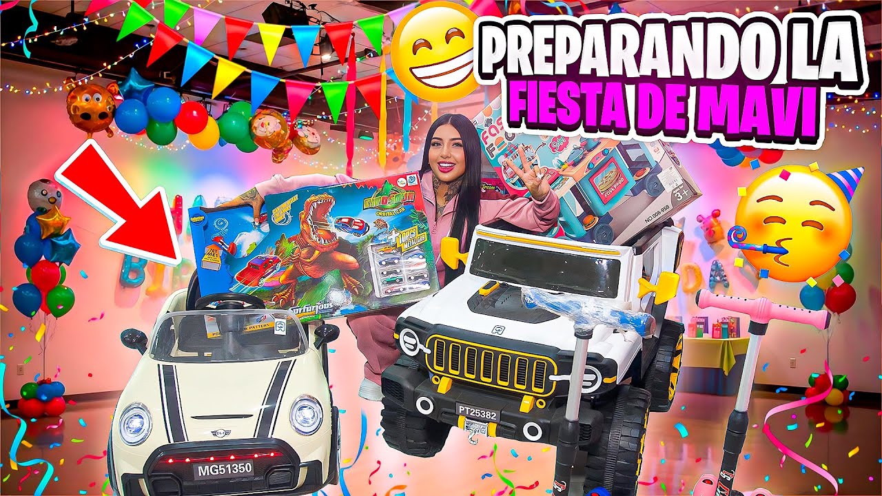 🎂🎁 PREPARANDO LA FIESTA SOÑADA DE MAVI | Sofi Muñoz 🧸💗 